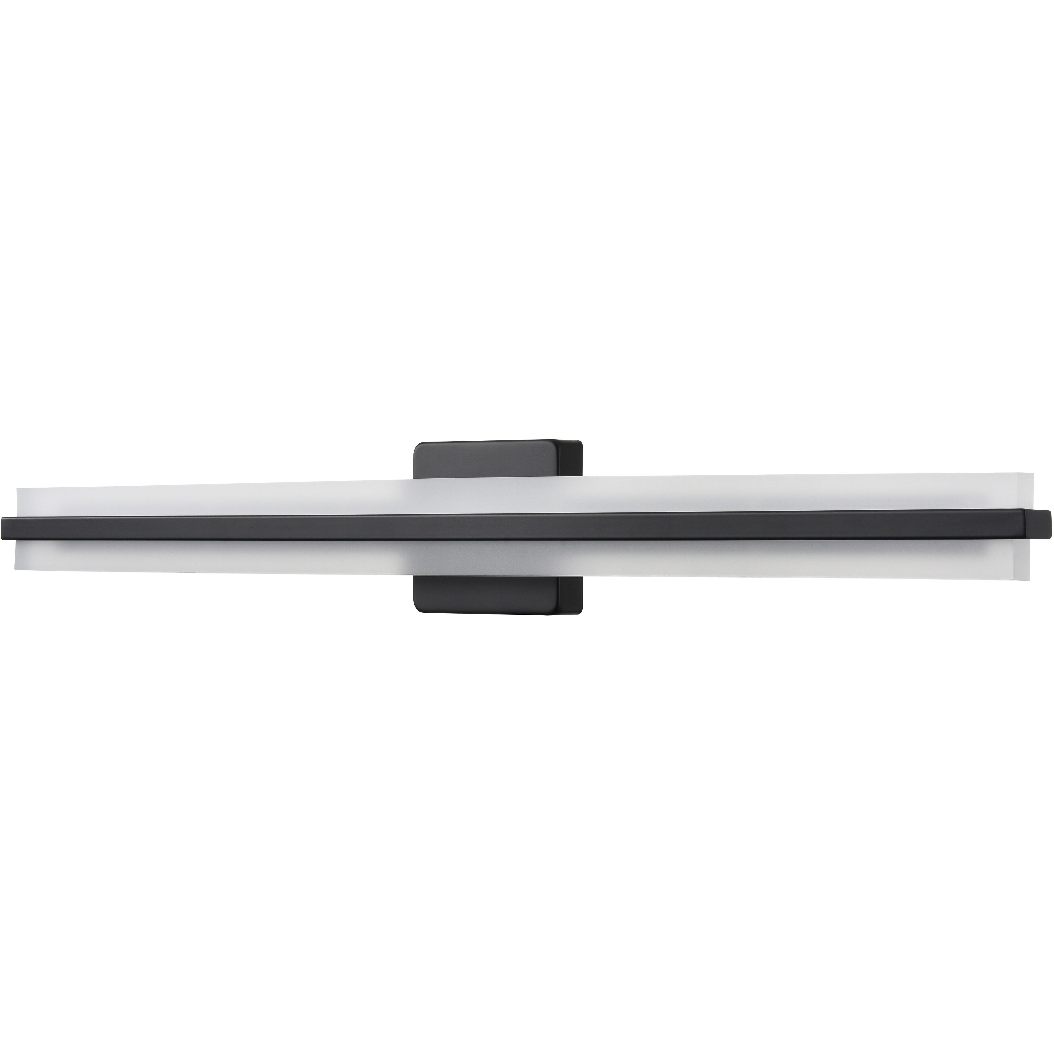Troy LED 32 inch Matte Black Bathroom Vanity Light Bar Wall Light